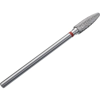 Staleks PRO Punta da trapano per rimozione gel, 4 mm, colore: rosso tenue Staleks PRO Punta da trapano per rimozione gel, 4 mm, colore: rosso tenue