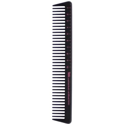 TEK Pettine da taglio accademico rado in lega di puro carbonio antibatterico TEK Pettine da taglio accademico rado in lega di puro carbonio antibatterico