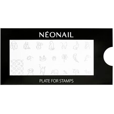 NÉONAIL Nail Art Plate for Stamps 28 Decorazioni Unghie Piastra per Timbro Stamping Unghie Nail Art Template Stencil NÉONAIL Nail Art Plate for Stamps 28 Decorazioni Unghie Piastra per Timbro Stamping Unghie Nail Art Template Stencil
