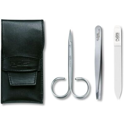 Victorinox Set per manicure - Argento - Acciaio chirurgico - Lima in vetro Victorinox Set per manicure - Argento - Acciaio chirurgico - Lima in vetro