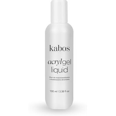 Kabos Acrylgel Liquid Modellante, 100 ml Liquido per modellare e stendere l’acrygel con precisione, adatto a dual form e ricostruzione unghie Kabos Acrylgel Liquid Modellante, 100 ml Liquido per modellare e stendere l’acrygel con precisione, adatto a dual form e ricostruzione unghie
