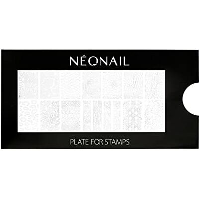 NÉONAIL Nail Art Plate for Stamps 11 Decorazioni Unghie Piastra per Timbro Stamping Unghie Nail Art Template Stencil NÉONAIL Nail Art Plate for Stamps 11 Decorazioni Unghie Piastra per Timbro Stamping Unghie Nail Art Template Stencil