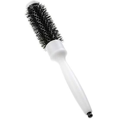 Kappa no damage spazzola per capelli professionale in ceramica termica con setole naturali di puro cinghiale di prima qualità (diametro 25) Kappa no damage spazzola per capelli professionale in ceramica termica con setole naturali di puro cinghiale di prima qualità (diametro 25)