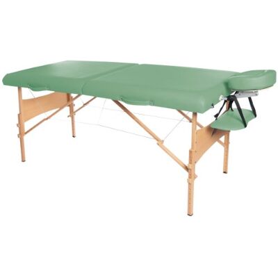 3B Scientific Lettino per Massaggi Portatile in Legno, Modello Deluxe, Verde 3B Scientific Lettino per Massaggi Portatile in Legno, Modello Deluxe, Verde