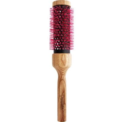 TEK Spazzola Termica in Ceramica Ø 36 mm Capelli Lunghi, Manico in Legno Naturale TEK Spazzola Termica in Ceramica Ø 36 mm Capelli Lunghi, Manico in Legno Naturale