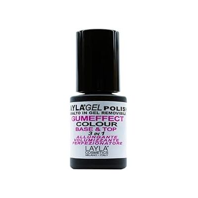 Layla Cosmetics - Gummeffect Gel Polish Colour Smalti 10 ml COMFY PINK - Smalto Gel Layla Cosmetics - Gummeffect Gel Polish Colour Smalti 10 ml COMFY PINK - Smalto Gel