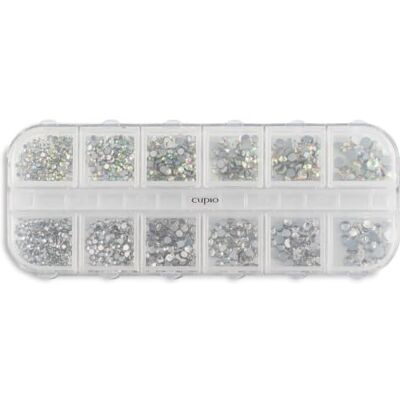 Cupio Box Decorazioni Unghie Crystal Lake 12 Scomparti Cupio Box Decorazioni Unghie Crystal Lake 12 Scomparti