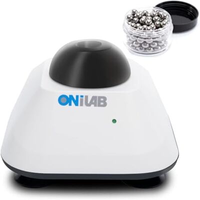 ONiLAB Mini mixer Vortex con funzione touch, mix laboratorio, smalti per unghie, adesivi per ciglia e colori acrilici, laboratorio Vortex con base stabile in alluminio pressofuso, 120 palline ONiLAB Mini mixer Vortex con funzione touch, mix laboratorio, smalti per unghie, adesivi per ciglia e colori acrilici, laboratorio Vortex con base stabile in alluminio pressofuso, 120 palline