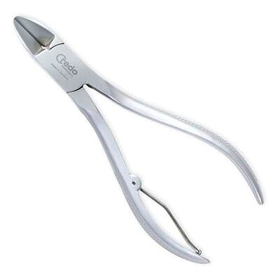 Credo Pinza per unghie, 12 cm, punte arrotondate, cromato opaco Credo Pinza per unghie, 12 cm, punte arrotondate, cromato opaco