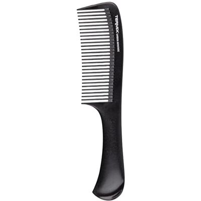 Pettine in carbonio Termix nero - Antistatico e resistente al calore - Unisex Pettine in carbonio Termix nero - Antistatico e resistente al calore - Unisex