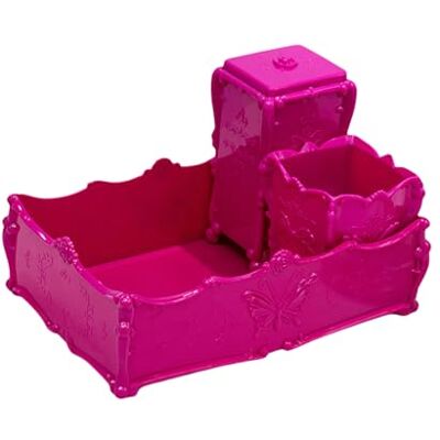 Elnwnnkc 3Pcs Desktop Storage Display Rack Set Trucco Pennello Holder Unghie Art Tool Box Cosmetici Cotone Pad Organizzatori Regalo Unghie Art Tool Box Elnwnnkc 3Pcs Desktop Storage Display Rack Set Trucco Pennello Holder Unghie Art Tool Box Cosmetici Cotone Pad Organizzatori Regalo Unghie Art Tool Box