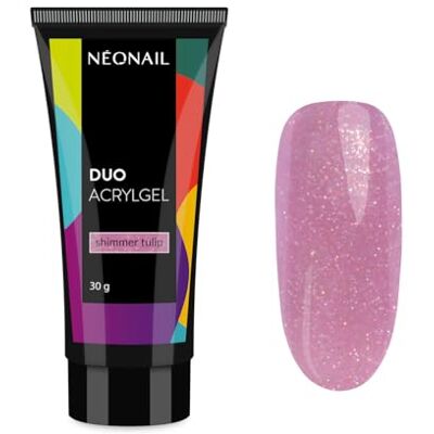NÉONAIL DUO ACRYLGEL Shimmer Tulip Gel Unghie Acrygel Acrigel Polygel Acrilico per Unghie 30 g NÉONAIL DUO ACRYLGEL Shimmer Tulip Gel Unghie Acrygel Acrigel Polygel Acrilico per Unghie 30 g
