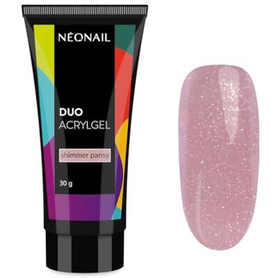 NÉONAIL DUO ACRYLGEL Shimmer Pansy Gel Unghie Acrygel Acrigel Polygel Acrilico per Unghie 30 g NÉONAIL DUO ACRYLGEL Shimmer Pansy Gel Unghie Acrygel Acrigel Polygel Acrilico per Unghie 30 g