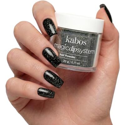 Kabos Magic Dip System Dipping Powder 043 Magic Onyx 20 g Polvere Acrilica Kabos Magic Dip System Dipping Powder 043 Magic Onyx 20 g Polvere Acrilica