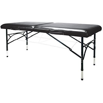 3B Scientific HERMES II-BLACK Tavolo da Massaggio Portatile in Alluminio 3B, Nero 3B Scientific HERMES II-BLACK Tavolo da Massaggio Portatile in Alluminio 3B, Nero