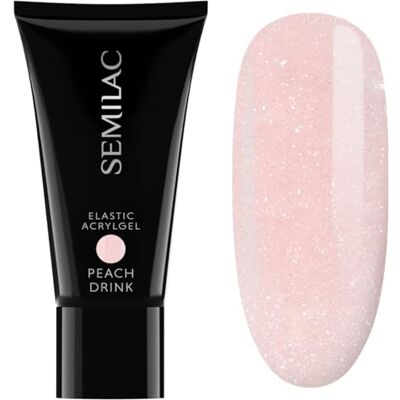 Semilac Elastic Acrygel Peach Drink 30 gr Semilac Elastic Acrygel Peach Drink 30 gr