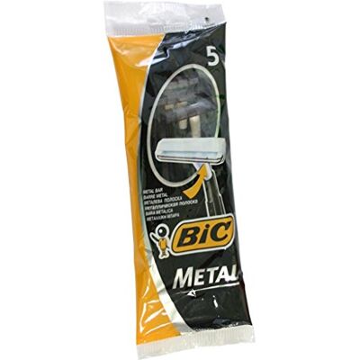 BIC Rasoi in metallo 5 ct. BIC Rasoi in metallo 5 ct.