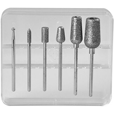 PETER BAUSCH Bausch 6 accessori: levigare unghie e unghie dei piedi, limare, rimuovere calli, accessori per manicure e pedicure, cura dei piedi, cura delle unghie, bellezza PETER BAUSCH Bausch 6 accessori: levigare unghie e unghie dei piedi, limare, rimuovere calli, accessori per manicure e pedicure, cura dei piedi, cura delle unghie, bellezza
