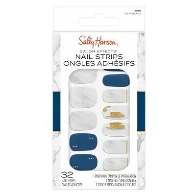 Sally Hansen Strisce Smalto Effetto Salone, Call Of Blue-Ty Sally Hansen Strisce Smalto Effetto Salone, Call Of Blue-Ty