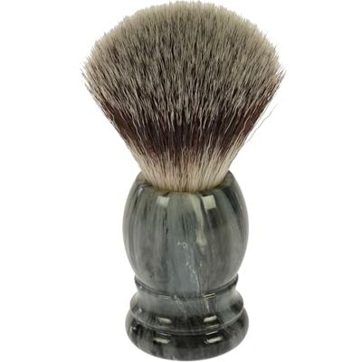 Fantasia Pennello da barba in setole sintetiche: pennello da barba vegane con manico in plastica grigio – pennello da barba vegano – pennello da barba sintetico – Shaving Brush Fantasia Pennello da barba in setole sintetiche: pennello da barba vegane con manico in plastica grigio – pennello da barba vegano – pennello da barba sintetico – Shaving Brush