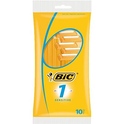 BIC Sensitive Disposable Razors For Men 10-Pack BIC Sensitive Disposable Razors For Men 10-Pack