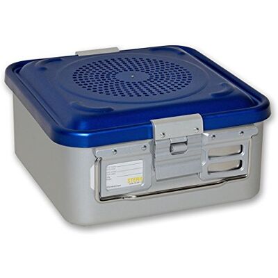 GIMA Container Standard 285 x 280 x H 135 mm, 2 Filtri, Perf., GIMA Container Standard 285 x 280 x H 135 mm, 2 Filtri, Perf.,