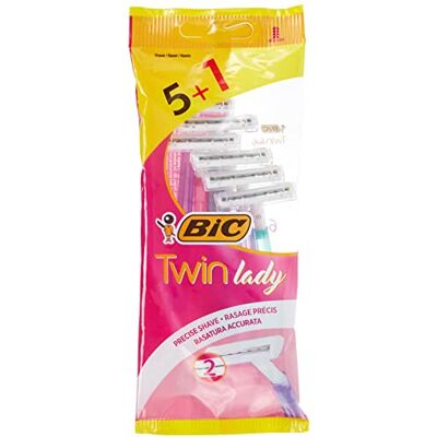 BIC Maq. Twin Lady Ut.Bolsa 5+1 BIC Maq. Twin Lady Ut.Bolsa 5+1