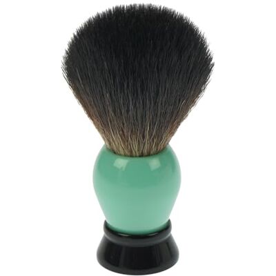 Fantasia Brand pettine modello da barba, capelli sintetici, manico in plastica, menta/nero, anello Fantasia Brand pettine modello da barba, capelli sintetici, manico in plastica, menta/nero, anello
