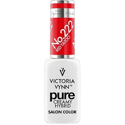 VICTORIA VYNN Pure Creamy Hybrid 222 RED TATTOO 8 ml VICTORIA VYNN Pure Creamy Hybrid 222 RED TATTOO 8 ml