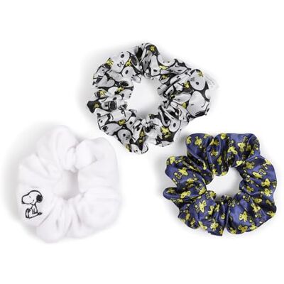 Disney Peanuts Snoopy Elastici per capelli, 3 pezzi Disney Peanuts Snoopy Elastici per capelli, 3 pezzi