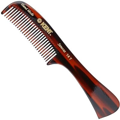 KENT Pettine fatto a mano, pettine per capelli a rastrello 14T per donne, adatto per capelli bagnati o asciutti, ideale per districare tutti i tipi di capelli, pettine per capelli a rastrello da 170 KENT Pettine fatto a mano, pettine per capelli a rastrello 14T per donne, adatto per capelli bagnati o asciutti, ideale per districare tutti i tipi di capelli, pettine per capelli a rastrello da 170