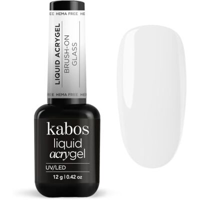 Kabos Liquid Acrigel per Unghie Brush-On UV/LED Glass 12g Acrilgel in Boccetta Autolivellante Per Ricostruzione e Allungamento dell’Unghia Kabos Liquid Acrigel per Unghie Brush-On UV/LED Glass 12g Acrilgel in Boccetta Autolivellante Per Ricostruzione e Allungamento dell’Unghia