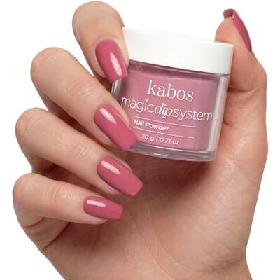 Kabos Magic Dip System Dipping Powder 022 Pink Delight 20 g Polvere Acrilica Kabos Magic Dip System Dipping Powder 022 Pink Delight 20 g Polvere Acrilica