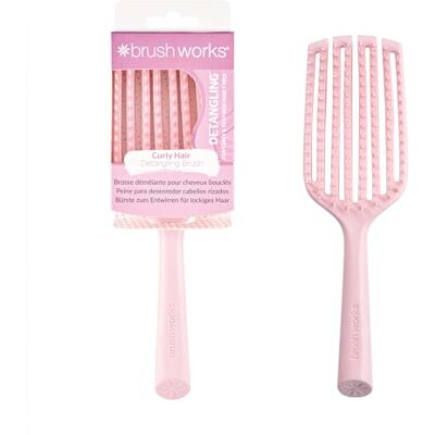 Brushworks Curly Hair Detangling Brush Brushworks Curly Hair Detangling Brush