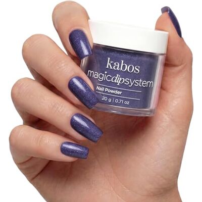 Kabos Magic Dip System Dipping Powder 029 Twinkle Purple 20 g Polvere Acrilica Kabos Magic Dip System Dipping Powder 029 Twinkle Purple 20 g Polvere Acrilica