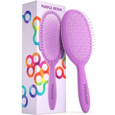 FRAMAR Districante Spazzola per Capelli – No More Tangles Hairbrush – Elegante Spazzola Districante, Spazzole per capelli per donna, uomo e bambino FRAMAR Districante Spazzola per Capelli – No More Tangles Hairbrush – Elegante Spazzola Districante, Spazzole per capelli per donna, uomo e bambino
