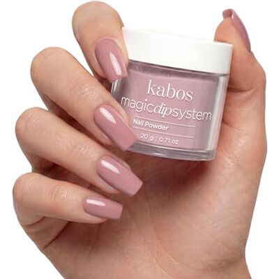 Kabos Magic Dip System Dipping Powder 018 Dusty Rose 20 g Polvere Acrilica Kabos Magic Dip System Dipping Powder 018 Dusty Rose 20 g Polvere Acrilica