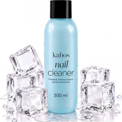 Kabos Nail Cleaner Sgrassante per Unghie, 500 ml Detergente per sgrassare e preparare le unghie, adatto a gel, acrilico e manicure semipermanente Kabos Nail Cleaner Sgrassante per Unghie, 500 ml Detergente per sgrassare e preparare le unghie, adatto a gel, acrilico e manicure semipermanente