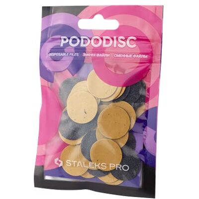Staleks PRO Pododisc Ricarica 50 dischi monouso adesivi per pedicure (Rugosità 80) PDF-20-80 Staleks PRO Pododisc Ricarica 50 dischi monouso adesivi per pedicure (Rugosità 80) PDF-20-80