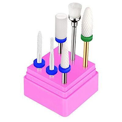 JCMASTER ® Kit di 5 Punte in Ceramica per Fresa per Unghie Professionale + Pennellino di Pulizia Manicure Pedicure Rimozione Gel Semipermanente Acrilico Colla Glitter Nail Art Funghi Grana Media Coarse JCMASTER ® Kit di 5 Punte in Ceramica per Fresa per Unghie Professionale + Pennellino di Pulizia Manicure Pedicure Rimozione Gel Semipermanente Acrilico Colla Glitter Nail Art Funghi Grana Media Coarse