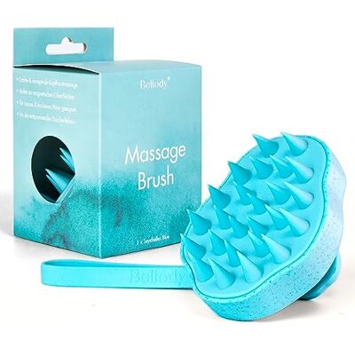 Bellody - Scalp Massage Brush - Blu - Riciclato - Spazzola capelli Bellody - Scalp Massage Brush - Blu - Riciclato - Spazzola capelli