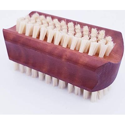 Croll & Denecke Spazzola per unghie e mani forma classica realizzata in legno di pero oliato e setole naturali pure, ideale come spazzola lavamani, spazzolino per la pulizia, manicure, unghie, dim.95 x 38 mm Croll & Denecke Spazzola per unghie e mani forma classica realizzata in legno di pero oliato e setole naturali pure, ideale come spazzola lavamani, spazzolino per la pulizia, manicure, unghie, dim.95 x 38 mm