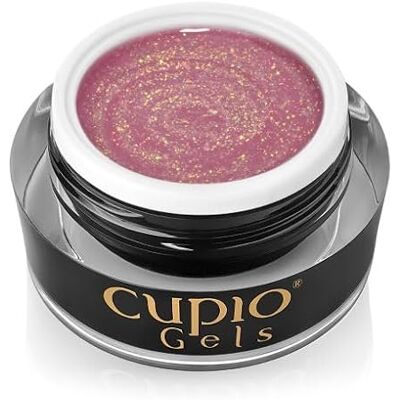 Cupio Builder Gel Glitz & Glam Twilight Rose 15 g – Gel Costruttore Glitter UV LED, Gel Unghie per Ricostruzione ed Estensione, Autolivellante, Per Salone e Casa Cupio Builder Gel Glitz & Glam Twilight Rose 15 g – Gel Costruttore Glitter UV LED, Gel Unghie per Ricostruzione ed Estensione, Autolivellante, Per Salone e Casa