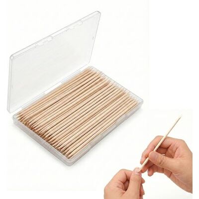 Sun Bastoncini arancioni in legno per unghie, spingi cuticole e rimuovi cuticole, bastoncini per unghie a doppia punta, per la rimozione dello smalto gel e la cura delle unghie (15 cm, 100 Sun Bastoncini arancioni in legno per unghie, spingi cuticole e rimuovi cuticole, bastoncini per unghie a doppia punta, per la rimozione dello smalto gel e la cura delle unghie (15 cm, 100