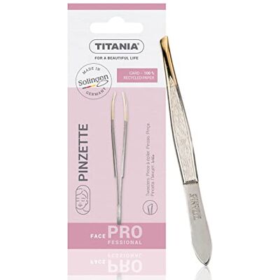 TITANIA ca. 8 cm, Narrow, Slanted, Point Gold Plated 380 x 280 x 192 per adulti, ideale per uso pratico, formato pratico TITANIA ca. 8 cm, Narrow, Slanted, Point Gold Plated 380 x 280 x 192 per adulti, ideale per uso pratico, formato pratico