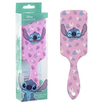 Disney Lilo e Stitch Spazzola Per Capelli Rosa, Pettine Stitch Tropicale, Accessori per Capelli Ragazze, Pettine Districante, Rettangolare Spazzola Antifurto, Regalo Donna, Ragazze e Adolescenti Disney Lilo e Stitch Spazzola Per Capelli Rosa, Pettine Stitch Tropicale, Accessori per Capelli Ragazze, Pettine Districante, Rettangolare Spazzola Antifurto, Regalo Donna, Ragazze e Adolescenti
