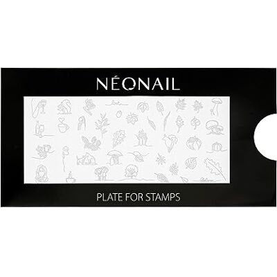 NÉONAIL Nail Art Plate for Stamps 24 Decorazioni Unghie Piastra per Timbro Stamping Unghie Nail Art Template Stencil NÉONAIL Nail Art Plate for Stamps 24 Decorazioni Unghie Piastra per Timbro Stamping Unghie Nail Art Template Stencil