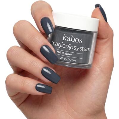 Kabos Magic Dip System Dipping Powder 041 Denim Blue 20 g Polvere Acrilica Kabos Magic Dip System Dipping Powder 041 Denim Blue 20 g Polvere Acrilica