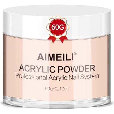 AIMEILI Polvere Acrilica Unghie 60g Polvere per Unghie Ricostruzione Orange Polvere Acrilica Unghie Colorata per Unghie Extension, Scultura 3D, French Nails, Decorazioni Nail Art Acrylic Powder AIMEILI Polvere Acrilica Unghie 60g Polvere per Unghie Ricostruzione Orange Polvere Acrilica Unghie Colorata per Unghie Extension, Scultura 3D, French Nails, Decorazioni Nail Art Acrylic Powder