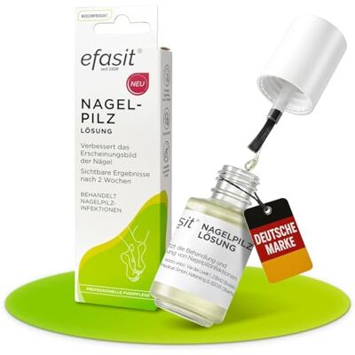 Efasit Soluzione fungo del chiodo Per il trattamento del fungo del chiodo, smalto forma strato protettivo, 4 ml Efasit Soluzione fungo del chiodo Per il trattamento del fungo del chiodo, smalto forma strato protettivo, 4 ml
